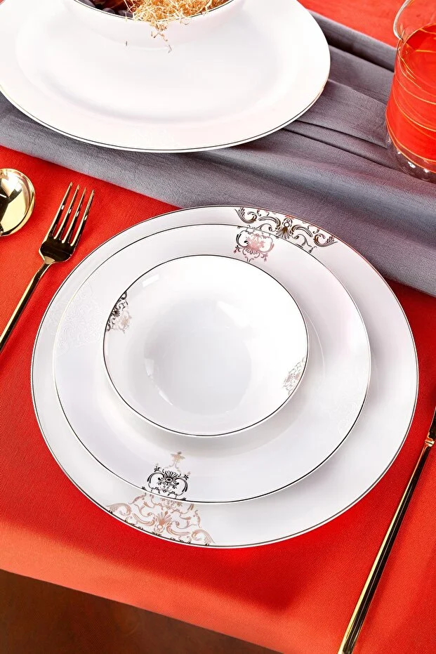 Eliza Carmilla 12 Kişilik 53 Parça Yemek Takımı